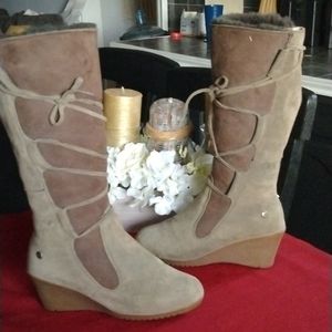 UGG WEDGES BOOTS